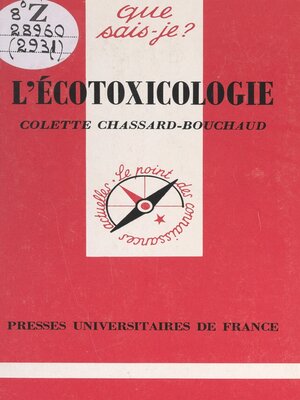 cover image of L'écotoxicologie